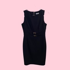 Calvin Klein size 4 Black professional dress